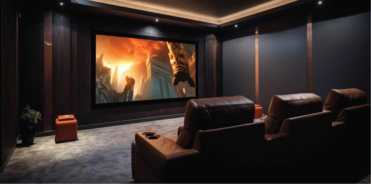 Large home theatre