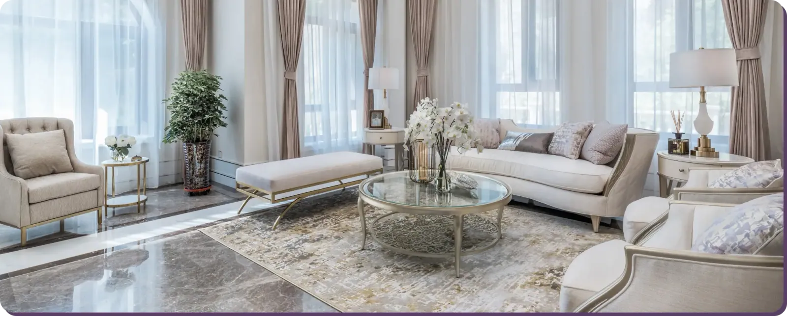 Interior of an RG Orchids Gardenia home