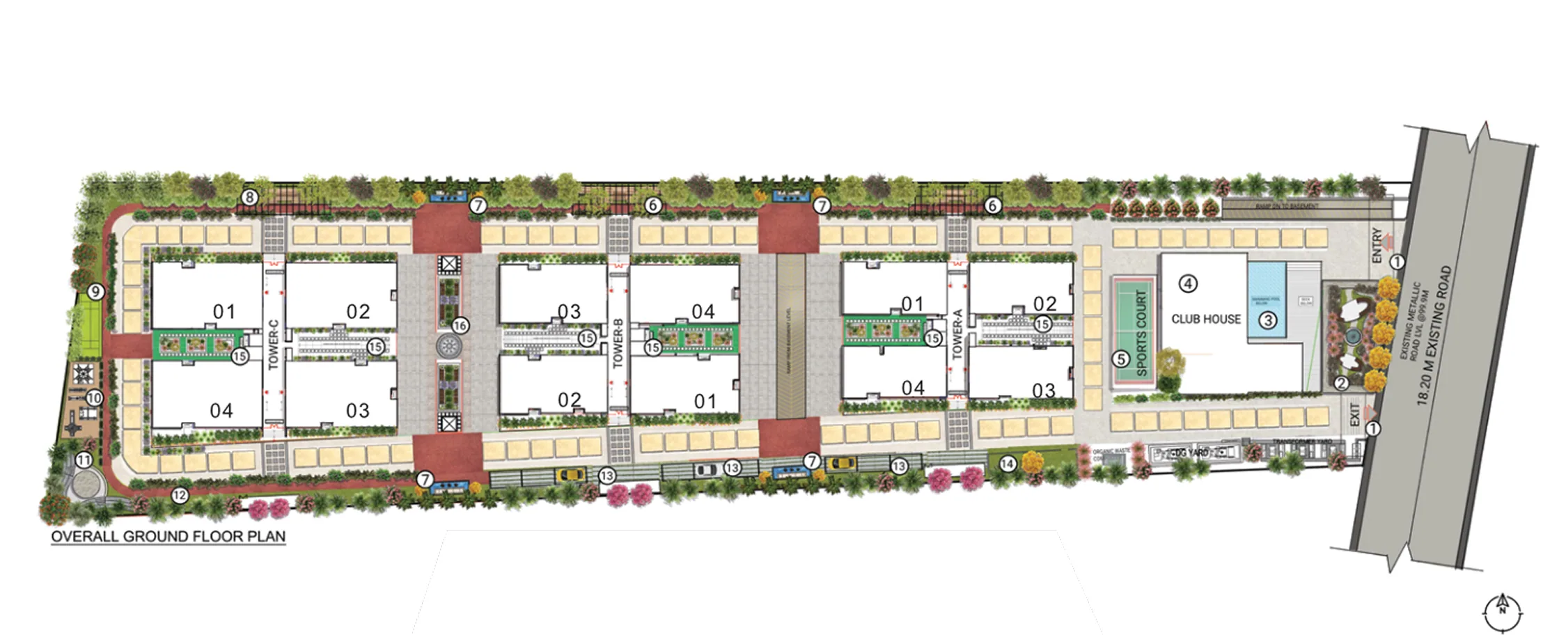 RG Orchids Gardenia master plan