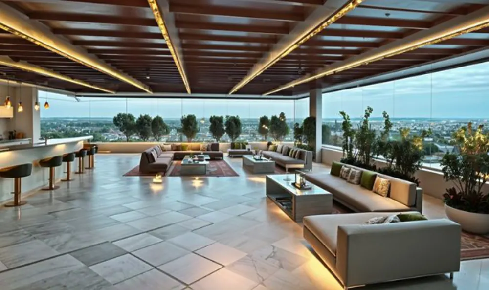 Terrace lounge view